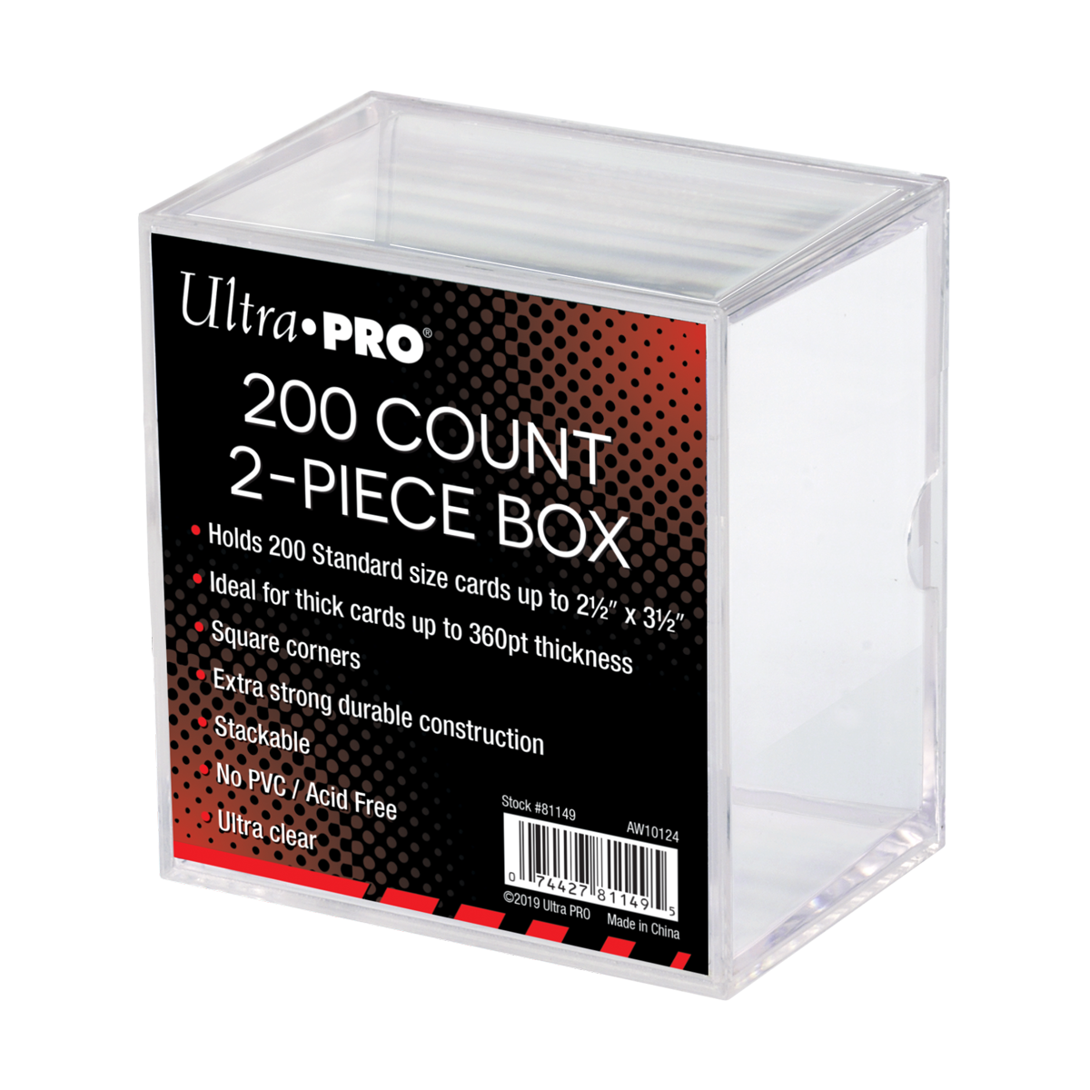 200 Count Plastic Box (C81149)
