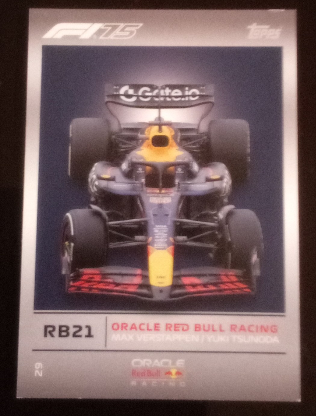 Oracle Red Bull Racing Team Car
