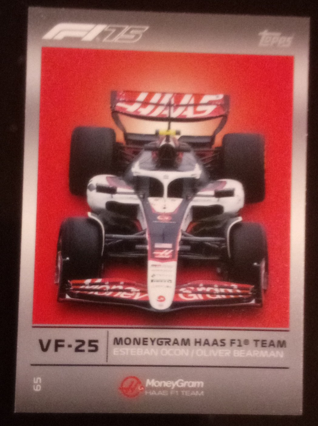 Moneygram Haas Team Car