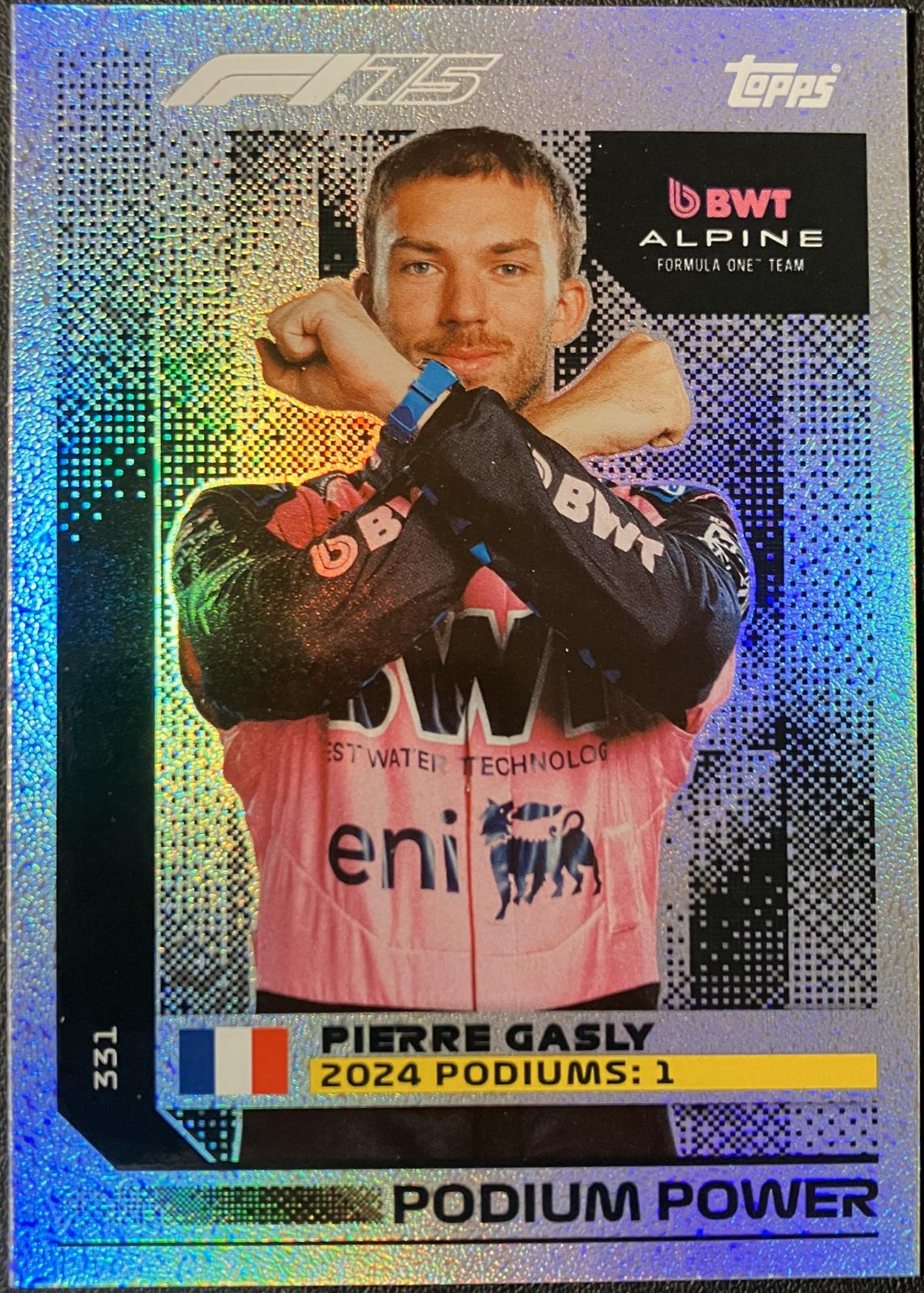 Pierre Gasly Podium Power
