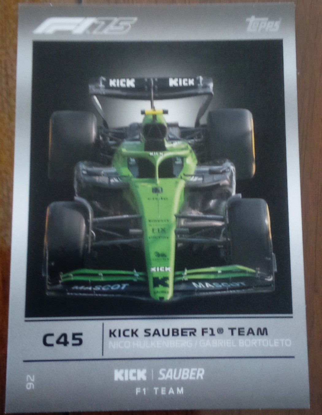Kick Sauber Team Car