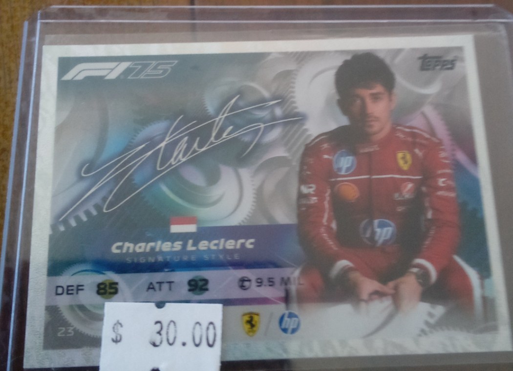 Charles Leclerc (Signature Style)